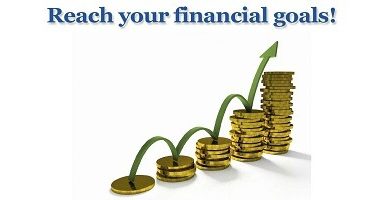 Photo of Achieving financial goals savings, investments  loans, insurance, and financial services.